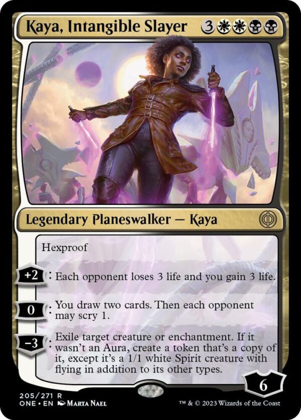 Kaya, Intangible Slayer - Phyrexia All Will Be One (ONE) Kaya, Intangible Slayer - Phyrexia: All Will Be One (ONE)