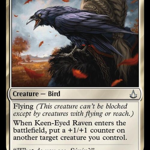 Keen-Eyed Raven - Universes Beyond: Assassin's Creed (ACR)