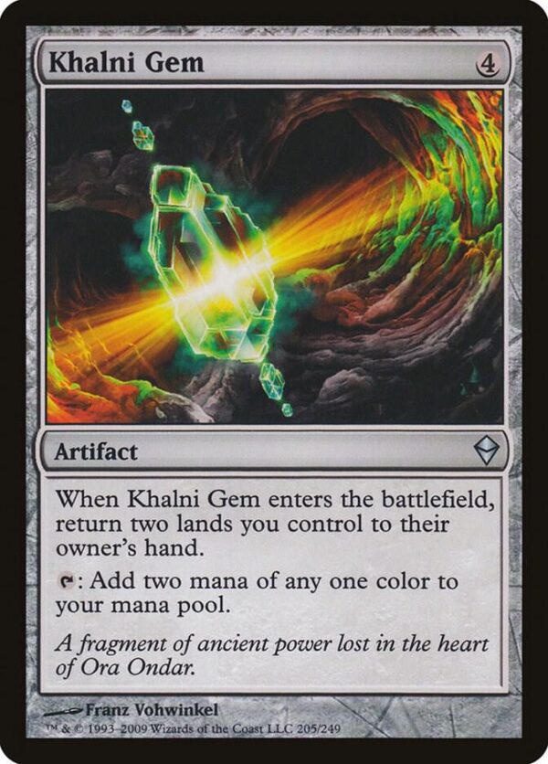 Khalni Gem - Zendikar (ZEN) Khalni Gem - Zendikar (ZEN)
