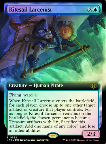 Kitesail Larcenist (Extended Art) The Lost Caverns of Ixalan - Variants (Foil)