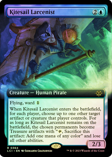 Kitesail Larcenist (Extended Art) The Lost Caverns of Ixalan - Variants (Foil)