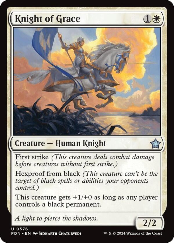 Knight of Grace - Foundations (FDN) Knight of Grace - Foundations (FDN)