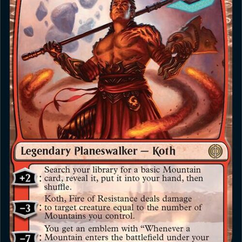 Koth, Fire of Resistance - Phyrexia: All Will Be One (ONE)