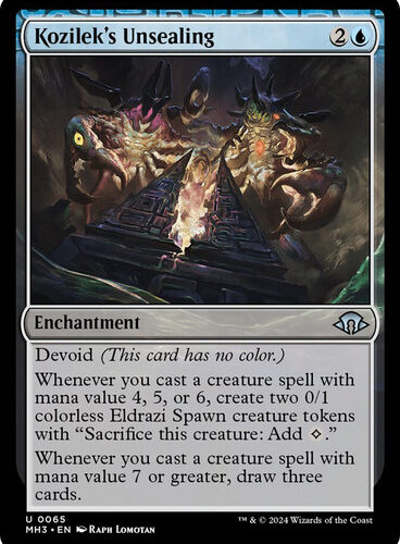 Kozilek's Unsealing Modern Horizons 3