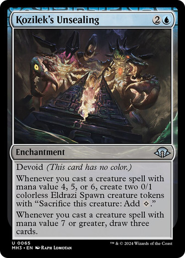 Kozilek's Unsealing Modern Horizons 3