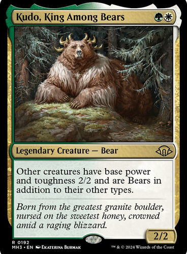 Kudo, King Among Bears Modern Horizons 3