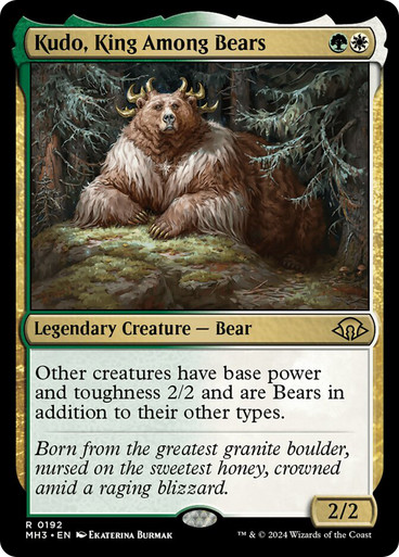 KudoKingAmongBears__72681 Kudo, King Among Bears Modern Horizons 3
