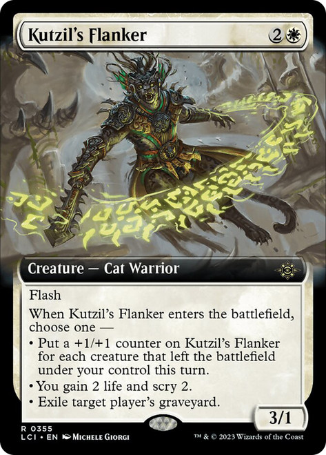 KutzilsFlanker355__15293 Kutzil's Flanker (Extended Art) The Lost Caverns of Ixalan - Variants