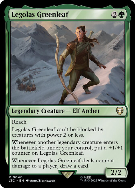 Legolas Greenleaf Legolas Greenleaf The Lord of the Rings Commander