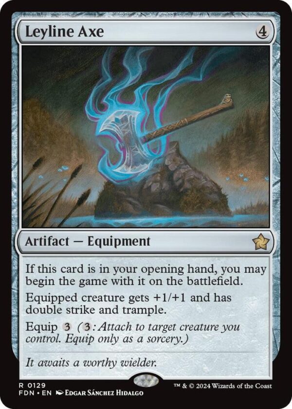 Leyline Axe - Foundations (FDN) Leyline Axe - Foundations (FDN)