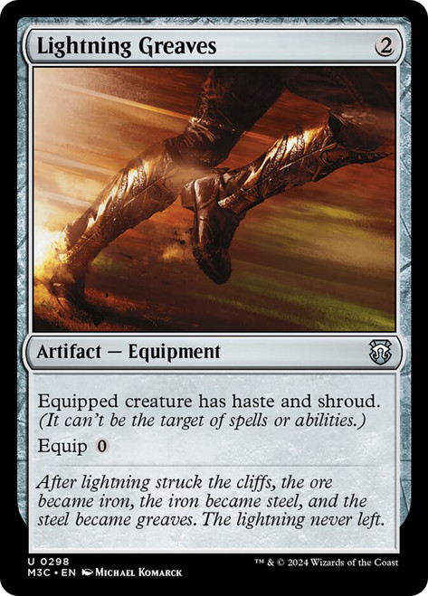 Lightning Greaves Lightning Greaves Modern Horizons 3 Commander