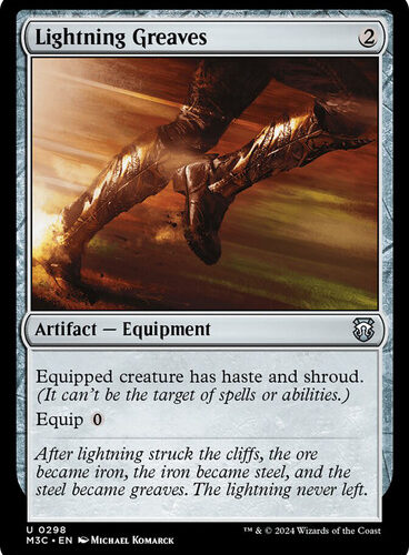 Lightning Greaves Modern Horizons 3 Commander