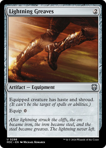 LightningGreaves__90913 Lightning Greaves Modern Horizons 3 Commander
