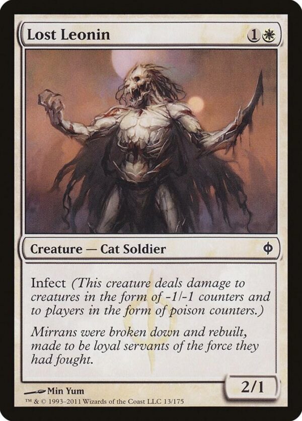 Lost Leonin - New Phyrexia (NPH) Lost Leonin - New Phyrexia (NPH)