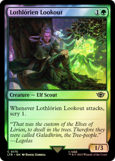 Lothlorien Lookout The Lord of the Rings foil