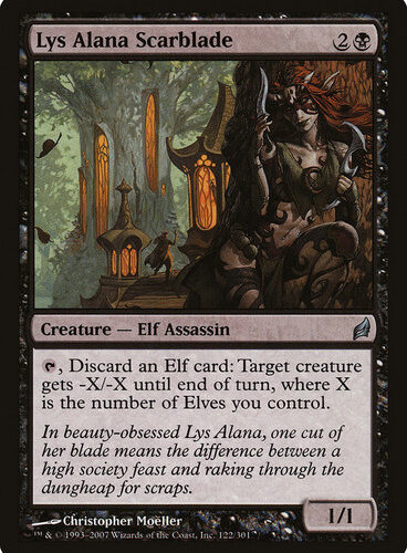 Lys Alana Scarblade - Lorwyn (LRW)