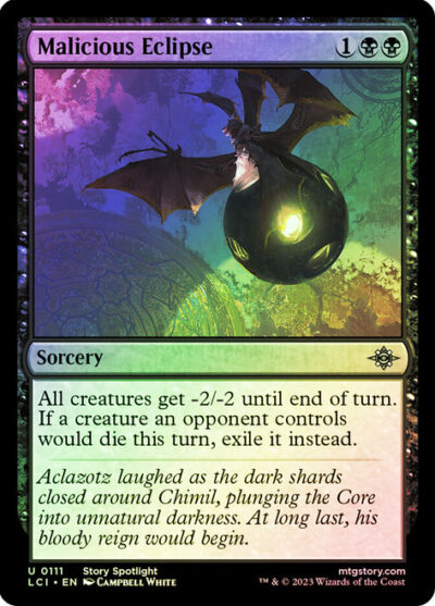 Malicious Eclipse The Lost Caverns of Ixalan (Foil)