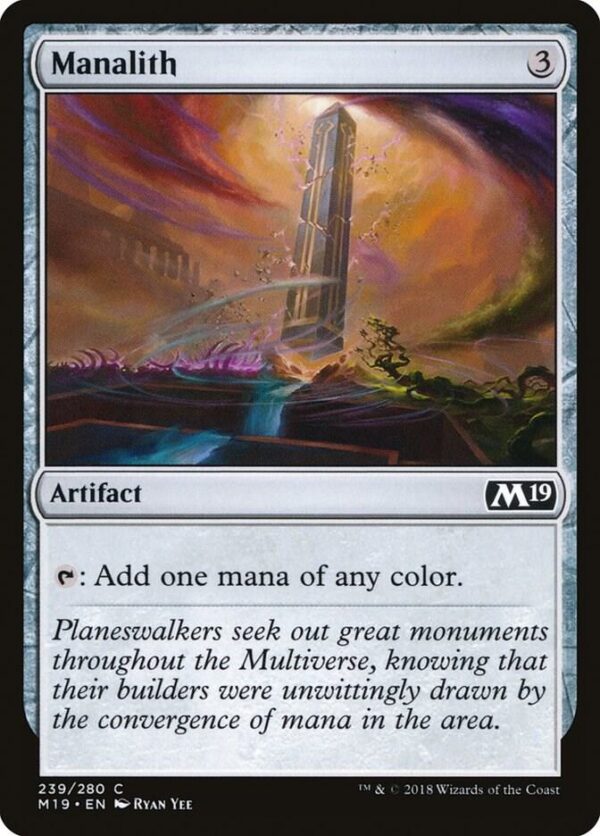 Manalith - Core Set 2019 (M19) Manalith - Core Set 2019 (M19)