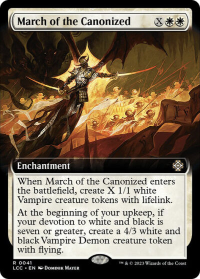 MarchOfTheCanonized041__34173 March of the Canonized (Extended Art) The Lost Caverns of Ixalan Commander - Variants