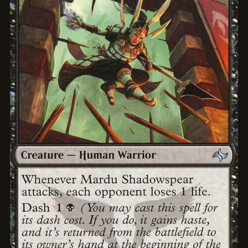 Mardu Shadowspear - Fate Reforged (FRF) foil