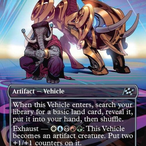 Marshals' Pathcruiser (Borderless) - Aetherdrift (DFT) foil