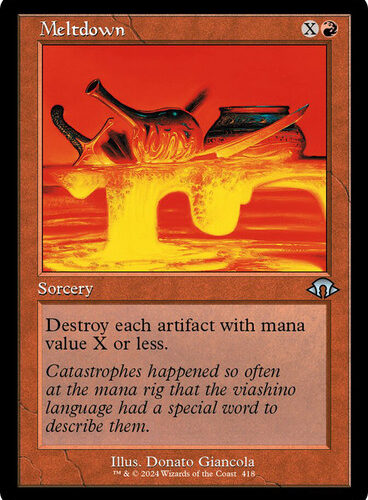 Meltdown (Retro Frame) Modern Horizons 3 - Retro Frame