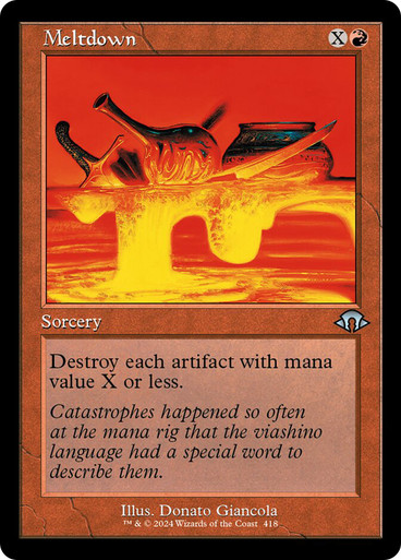 Meltdown418__97153 Meltdown (Retro Frame) Modern Horizons 3 - Retro Frame
