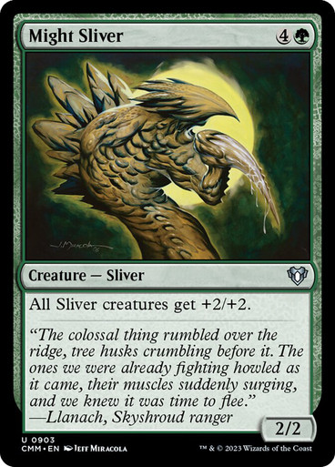 MightSliver__52605 Might Sliver - Commander Masters (CMM)
