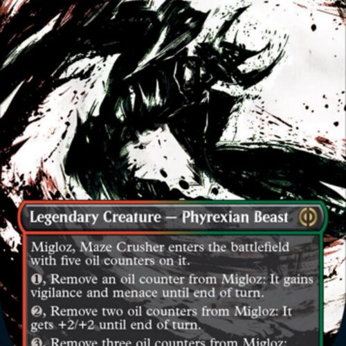 Migloz, Maze Crusher (Showcase) - Phyrexia: All Will Be One (ONE)