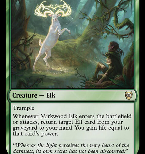 Mirkwood Elk The Lord of the Rings Commander