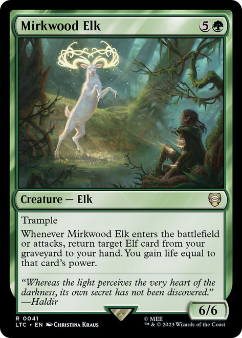 Mirkwood Elk Mirkwood Elk The Lord of the Rings Commander
