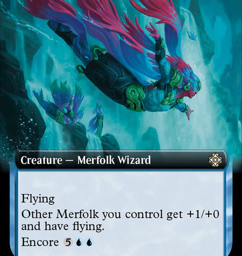 Mist Dancer (Extended Art) The Lost Caverns of Ixalan Commander