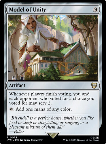 Model of Unity The Lord of the Rings Commander