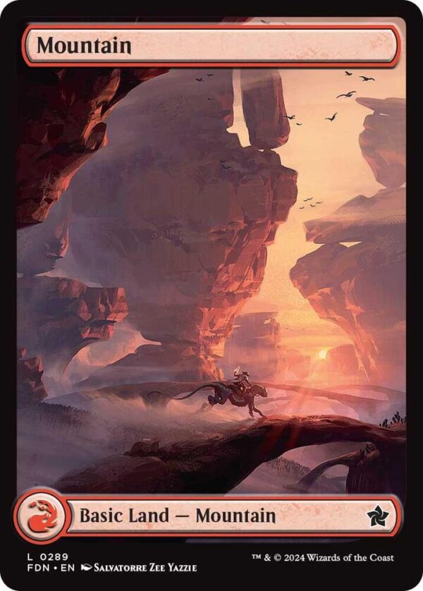 Mountain (0289) - Foundations (FDN) FOIL