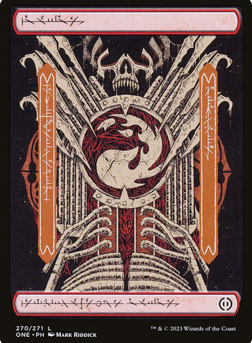 Mountain270__28300 Mountain (270) - Full Art - Phyrexia: All Will Be One (ONE)