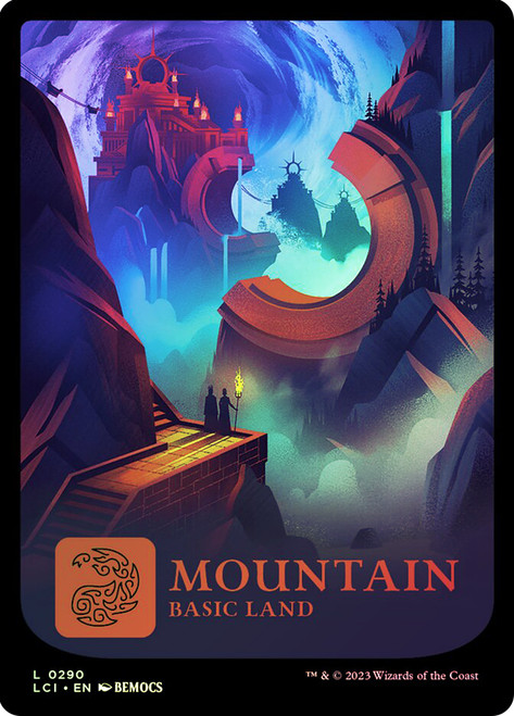 Mountain (#290) (Full Art) The Lost Caverns of Ixalan