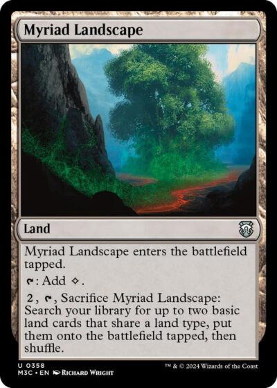 Myriad Landscape - Commander Modern Horizons 3 (M3C) Myriad Landscape - Commander: Modern Horizons 3 (M3C)