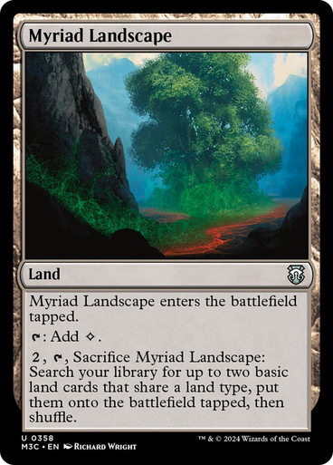 MyriadLandscape__66486 Myriad Landscape - Commander: Modern Horizons 3 (M3C)