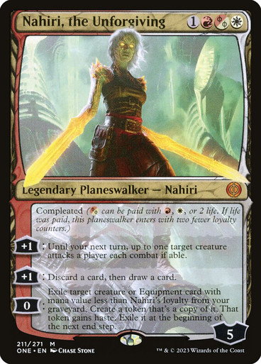 NahiriTheUnforgiving__30778 Nahiri, the Unforgiving - Prerelease Cards (PRE)
