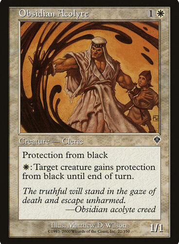 ObsidianAcolyte__42628 Obsidian Acolyte - Invasion (INV)