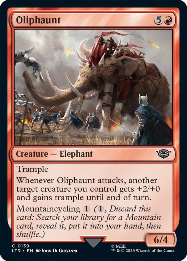 Oliphaunt - Universes Beyond The Lord of the Rings Tales of Middle-earth (LTR) Oliphaunt - Universes Beyond: The Lord of the Rings: Tales of Middle-earth (LTR)