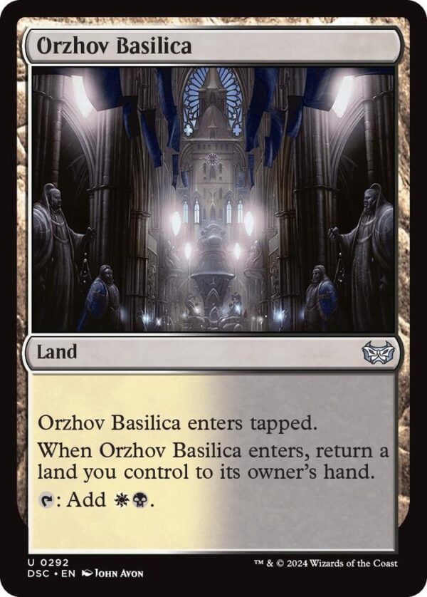 Orzhov Basilica - Commander Duskmourn Orzhov Basilica - Commander: Duskmourn