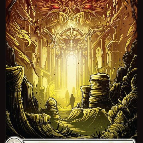 Plains (0272) - Full Art - Duskmourn House of Horror (DSK) FOIL