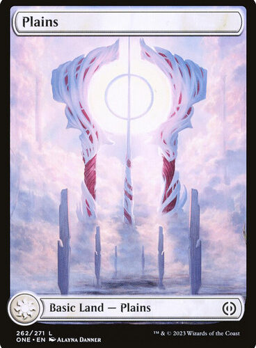 Plains262__62480 Plains (262) - Full Art - Phyrexia: All Will Be One (ONE)