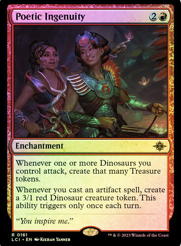 PoeticIngenuity__22692 Poetic Ingenuity The Lost Caverns of Ixalan FOIL