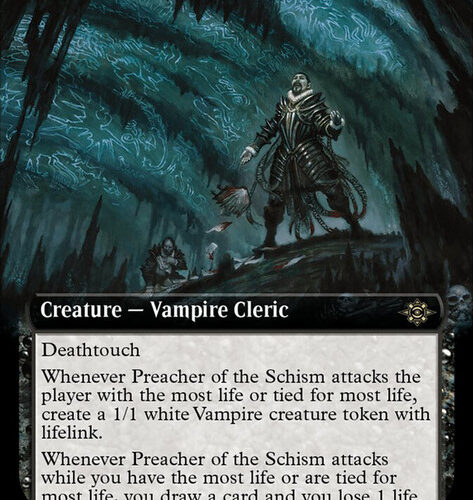 Preacher of the Schism (Extended Art) The Lost Caverns of Ixalan - Variants