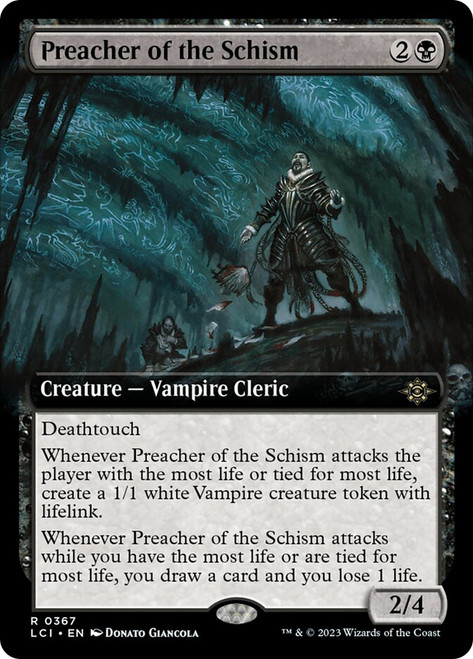 PreacherOfTheSchism367__44696 Preacher of the Schism (Extended Art) The Lost Caverns of Ixalan - Variants