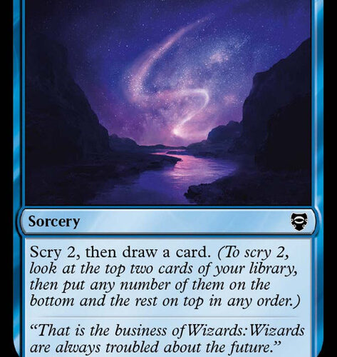 Preordain The Lord of the Rings Commander