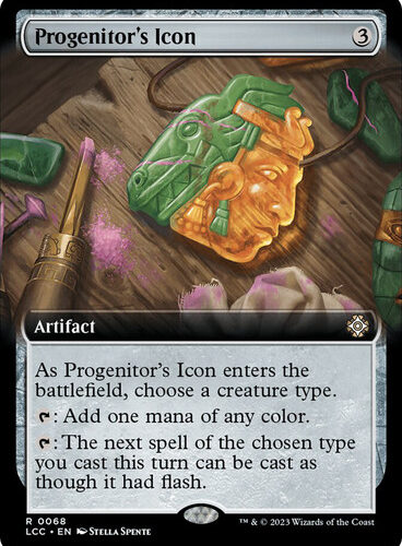 Progenitor's Icon (Extended Art) The Lost Caverns of Ixalan Commander - Variants