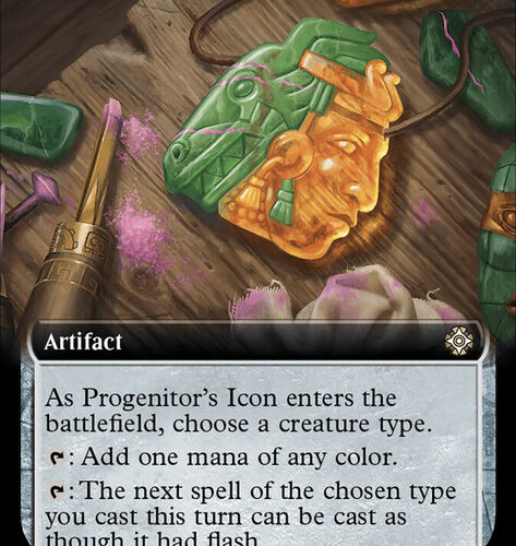 Progenitor's Icon (Extended Art) The Lost Caverns of Ixalan Commander - Variants